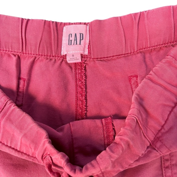 Gap drawstring cargo shorts pink size S - Picture 7 of 9